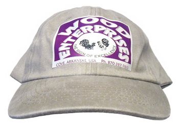 Baseball cap with logo WASHED KHAKI