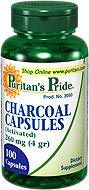 Charcoal (activated)  100 capsules