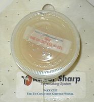 "Chunk" of Wax  for paper wheels