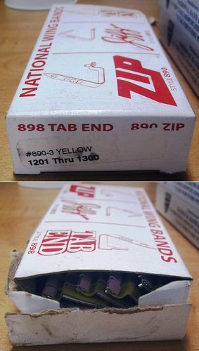 Discounted ZIP Wing Bands (misstamped, ect.) Discounted ZIP Wing Bands (misstamped, ect.)