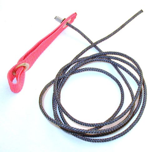 Doubled Nylon hitch on nylon cord - plain end (EACH)