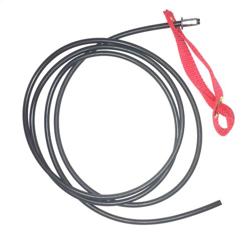 Doubled nylon hitch on rubber cord - plain ends (DOZEN)