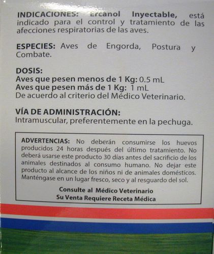 Ercanol 50ml injectable