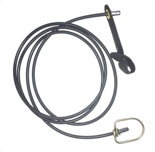 EZ hitch on rubber cord with metal swivels (DOZEN)