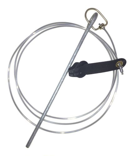 EZ hitch on WEED EATER cord with metal swivels and stakes  (DOZEN)(+freight)