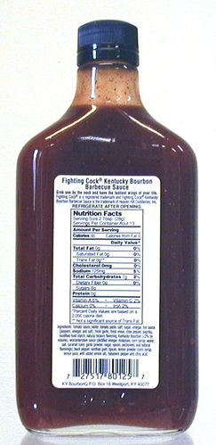 Fighting Cock Kentucky Bourbon BBQ Sauce Fighting Cock Kentucky Bourbon BBQ Sauce