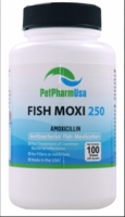 Fish Amoxicillin  250mg - 100 capsules