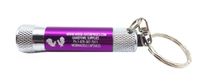 Flashlight with key chain