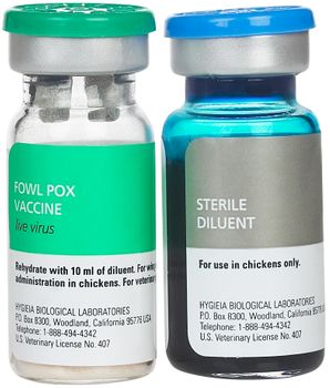 Fowl Pox Vaccine  1000 dose