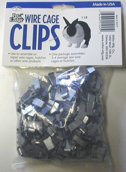 J (cage) clips  1 lb.