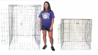 Large Galvanized Cages  