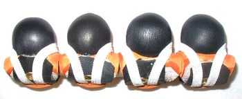 Leather Muffs with velcro