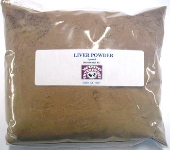 Liver powder  1 lb.