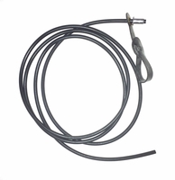 Long Neoprene hitch on rubber cord - plain end