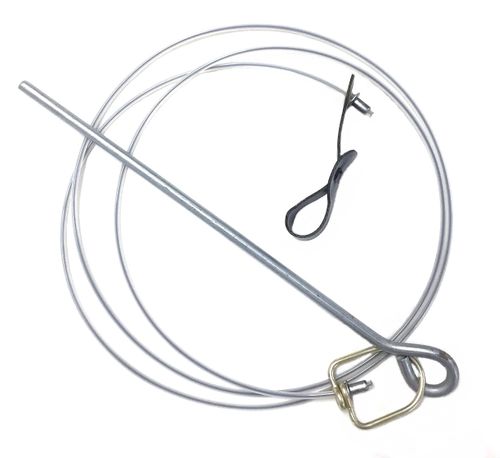 Long Neoprene hitch on WEED EATER cord with metal swivel & stake  (EACH)