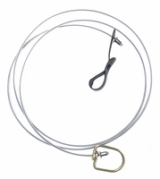 Long Neoprene hitch on WEED EATER cord with metal swivels