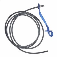 Nylon hitch on rubber cord - plain end