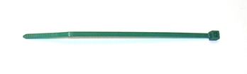 Plastic cable tie leg band    100 DARK GREEN