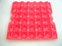 RED Plastic economy egg tray EACH RED Plastic economy egg tray EACH
