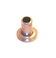 Rivet crimp caps for nylon cord