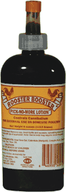 Rooster Booster Antipick Lotion  4 oz.