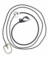 Rubber cord (Oklahoma) Slip Hitch on Nylon Cord