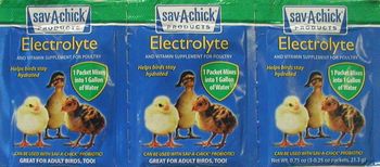 Sav-A-Chick Vitamins & Electrolytes