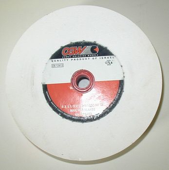 Aluminum Oxide Wheel  6" x 1.5"  320 grit