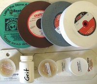 Honing Wheels, Belts, Grits, Etc.
