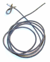 Short neoprene STAG hitch on nylon cord - plain end