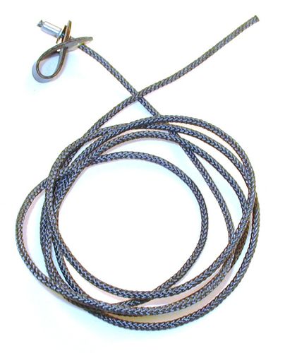 Short neoprene STAG hitch on nylon cord - plain ends (DOZEN)