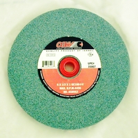 Silicon carbide wheel  100 grit   6" x 1/2"  