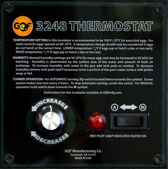 Sportsman Incubator #1202E  (+freight, no free shipping)