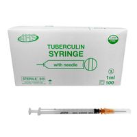 Syringe 1cc & 25 ga. x 5/8" needle EACH Syringe 1cc & 25 ga. x 5/8" needle EACH