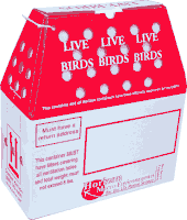 LARGE USPS Bird Shipper Two Dozen (+freight, no standard shipping) 