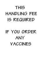 Vaccine Handling Fee