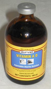 Vitamin A & D  100ml injectable    (not for sale in California)