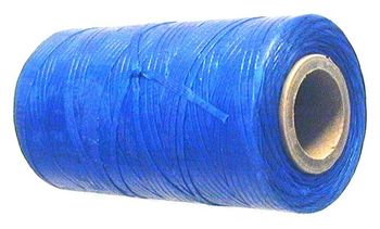 Waxed tie string  250 yard BLUE