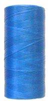 Waxed tie string  250 yard BLUE narrow