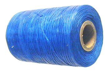 Waxed tie string  500 yard BLUE