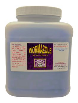 Wormazole  1000 capsules (not for sale in California)