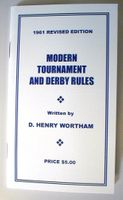 Wortham Derby Rules 1961
