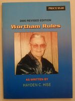 Wortham Derby Rules 2005 Edition