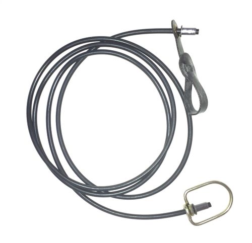 Long Neoprene hitch on rubber cord with metal swivel (100) 