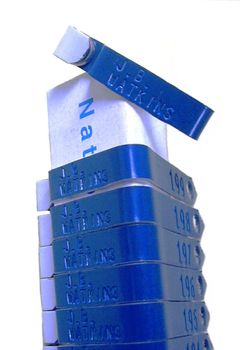 Zip #890 wing bands  **Customized** (click to see pricing)