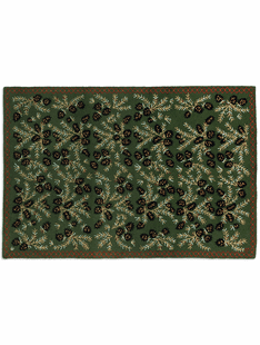 6' x 9' Large Area Hooked Wool Rugs
