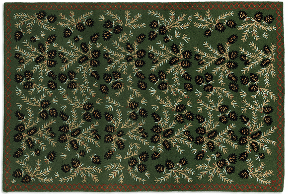6' x 9' Large Area Hooked Wool Rugs" title="6' x 9' Large Area Hooked Wool Rugs