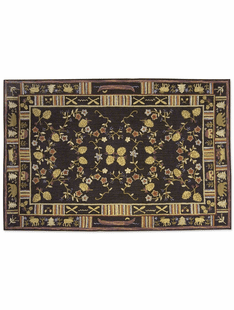 6 X 9 NIGHT MOOSE RUG