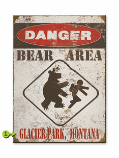 BEAR AREA PERSONALIZED SIGN