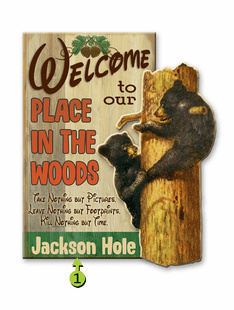 BEAR CUBS PERSONALIZED SIGN